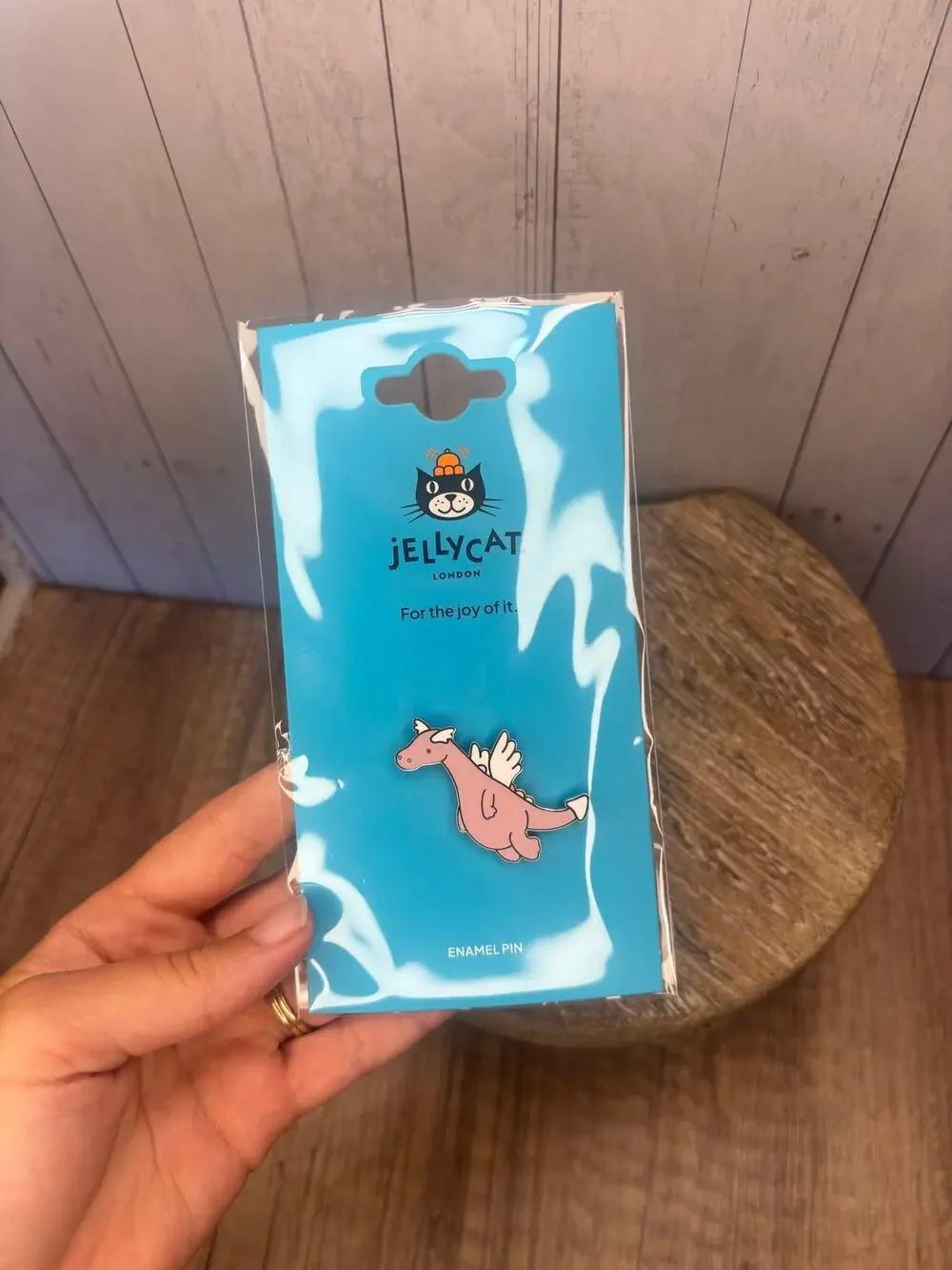 Jellycat Amusables Duskrise Dragon Jellycat Pin  Jellycat Enamel Pin